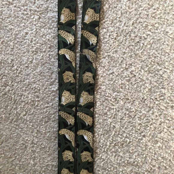 Vintage Trafalger Limited Editon Silk Suspenders - Tigers - Picture 2 of 13